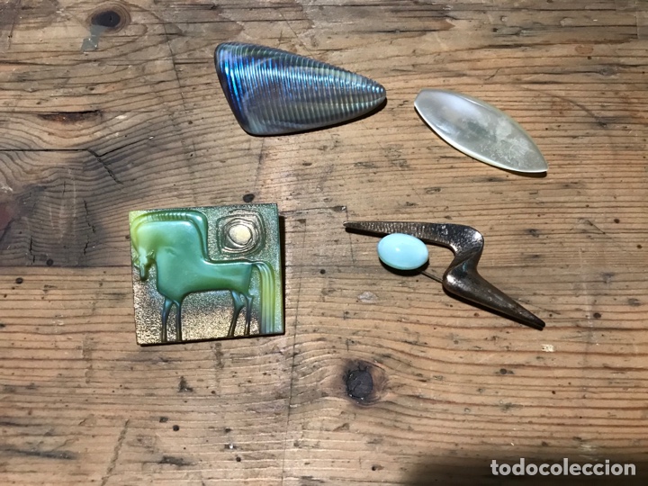 Joyeria: Lote 4 broches vintage - Foto 1