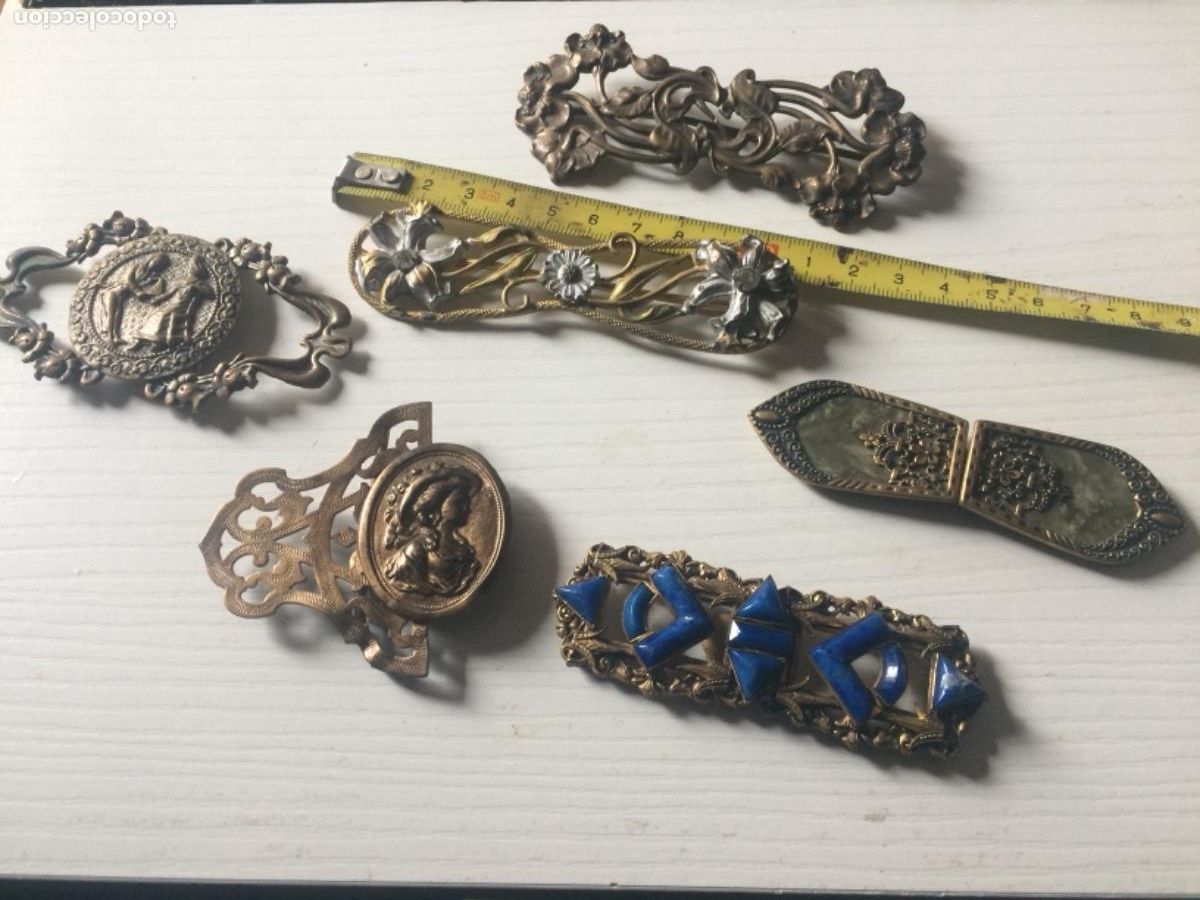 Joyeria: Hebillas modernistas xix deco Precio unidad (las 6 ,190&euro;)
