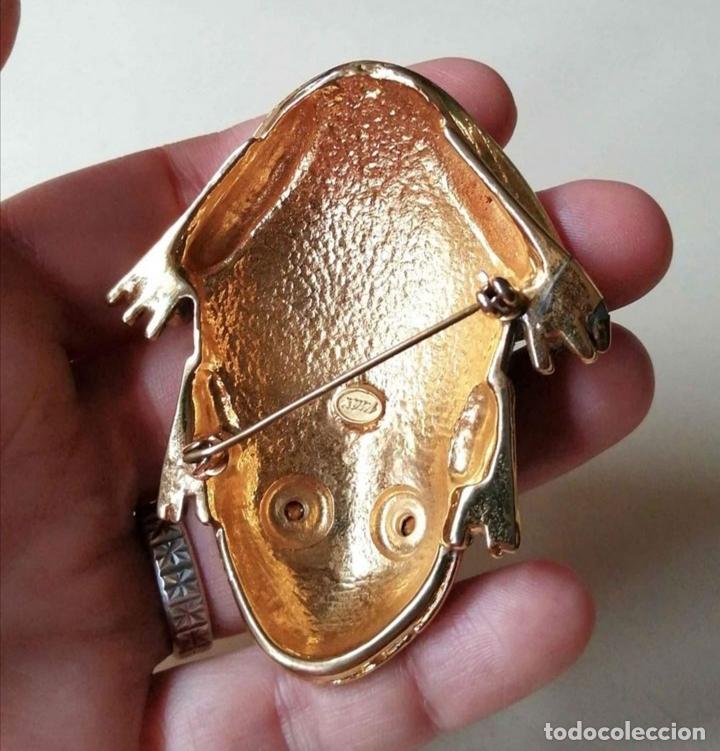 Joyeria: PRECIOSO BROCHE, FORMA DE RANA. - Foto 3