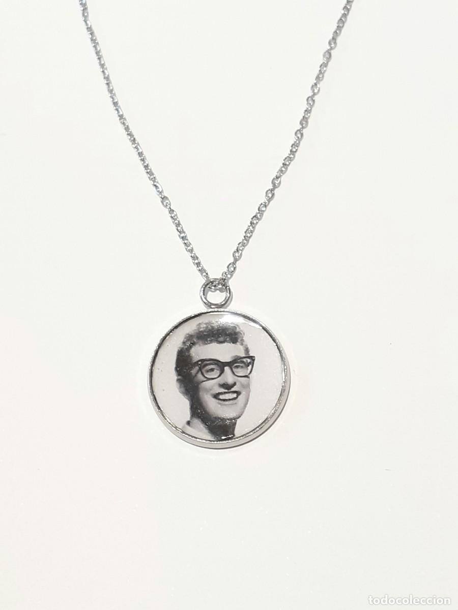 Joyeria: Colgante Buddy Holly con cadena - Foto 1