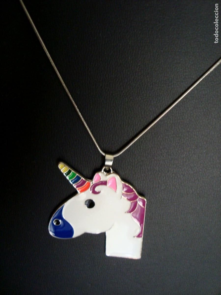 Joyeria: COLLAR PLATEADO CON COLGANTE UNICORNIO - Foto 2
