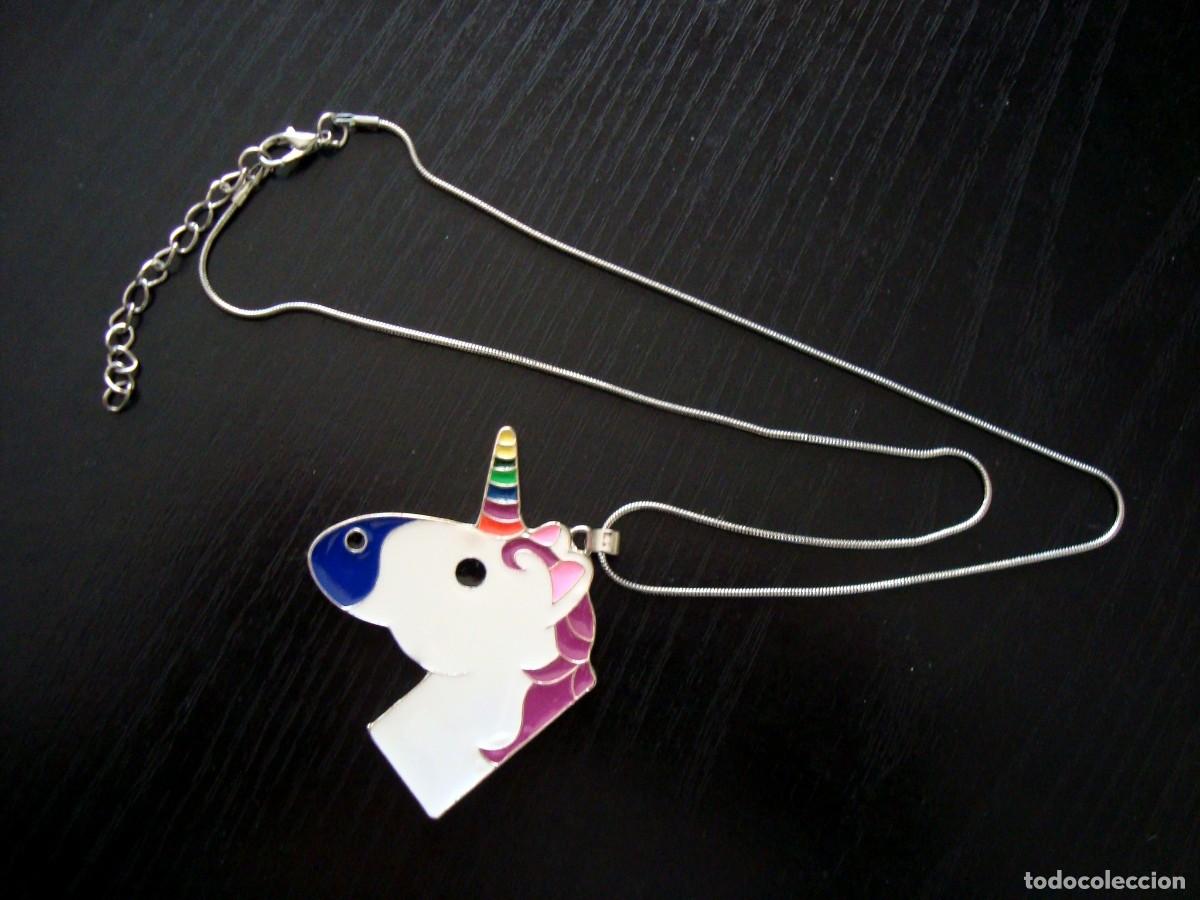 Joyeria: COLLAR PLATEADO CON COLGANTE UNICORNIO - Foto 1