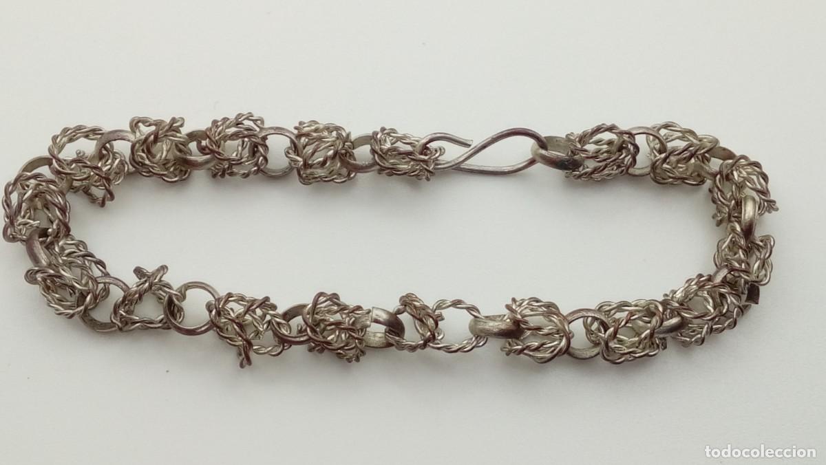 Joyeria: CONJUNTO DE ACERO GARGANTILLA PULSERA Y PENDIENTES - Foto 2