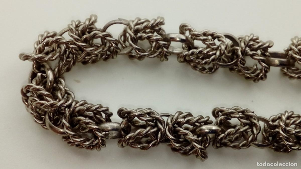 Joyeria: CONJUNTO DE ACERO GARGANTILLA PULSERA Y PENDIENTES - Foto 4