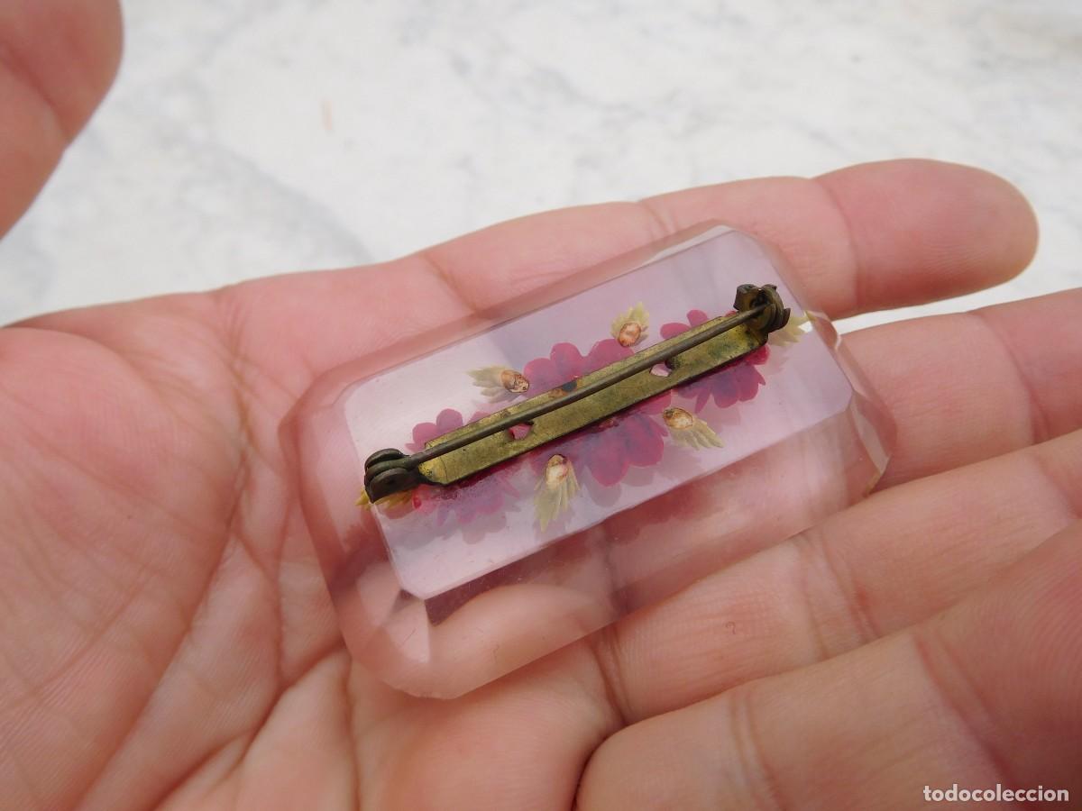 Joyeria: Broche vintage flores - Foto 3