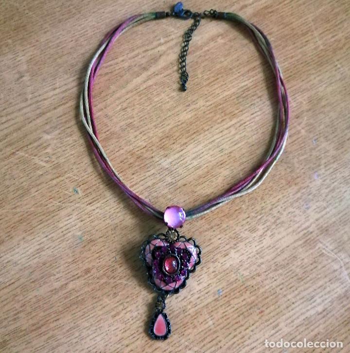 Joyeria: BONITO COLLAR CON COLGANTE ROSA. - Foto 9