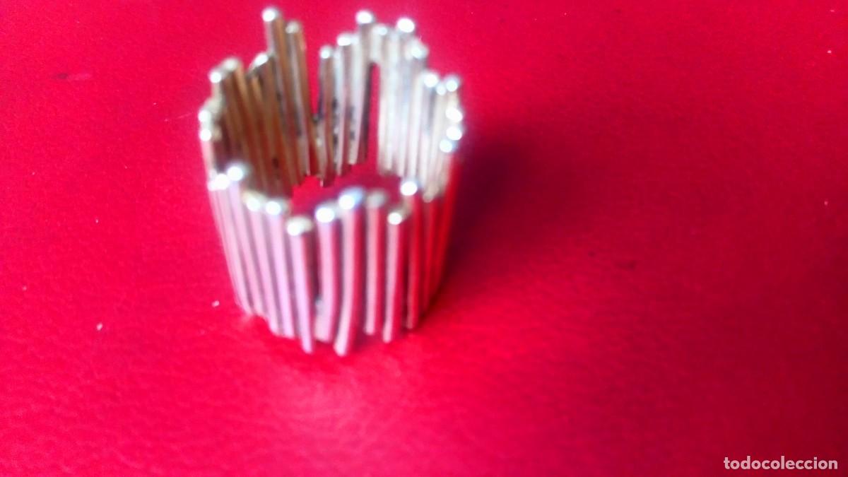 Joyeria: ANILLO PLATA CON BA&Ntilde;O DE ORO DISE&Ntilde;O CA&Ntilde;&Aacute;S BAMB&Uacute; - Foto 1