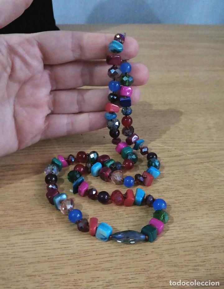 Joyeria: COLLAR CON GEMAS Y BRILLANTES CRISTALES. - Foto 10