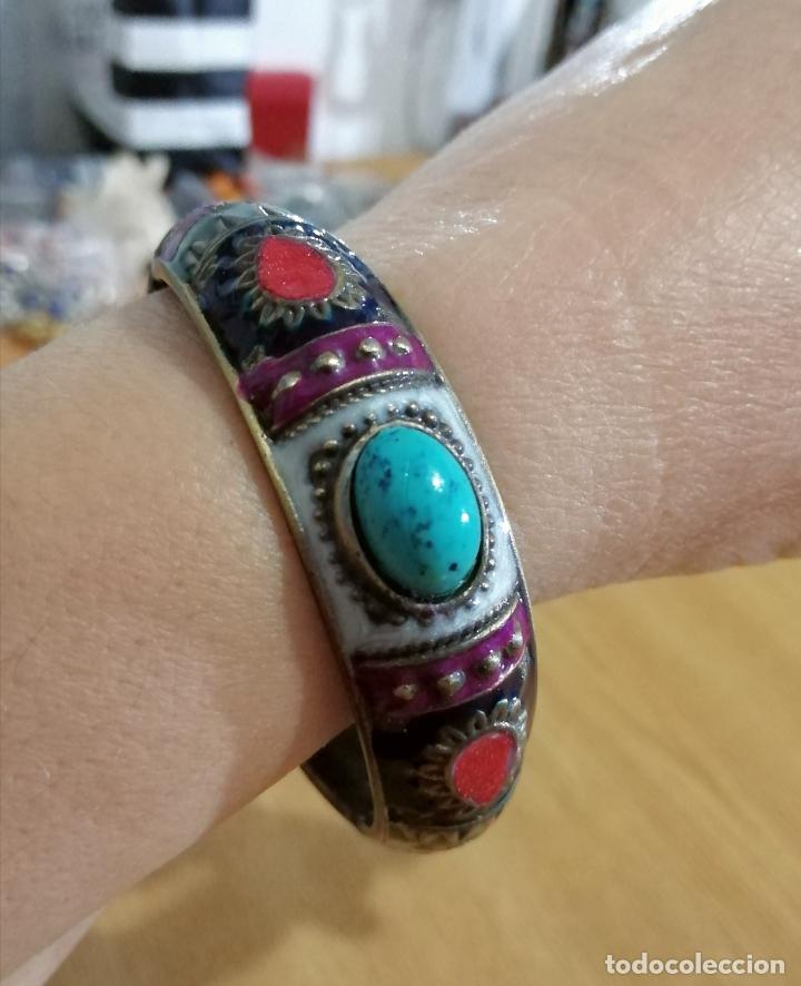 Joyeria: PULSERA, BRAZALETE MET&Aacute;LICO, ESTILO INDIA. - Foto 2