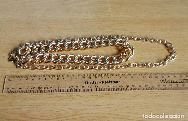 Joyeria: COLLAR MET&Aacute;LICO, DORADO. CADENAS. - Foto 2