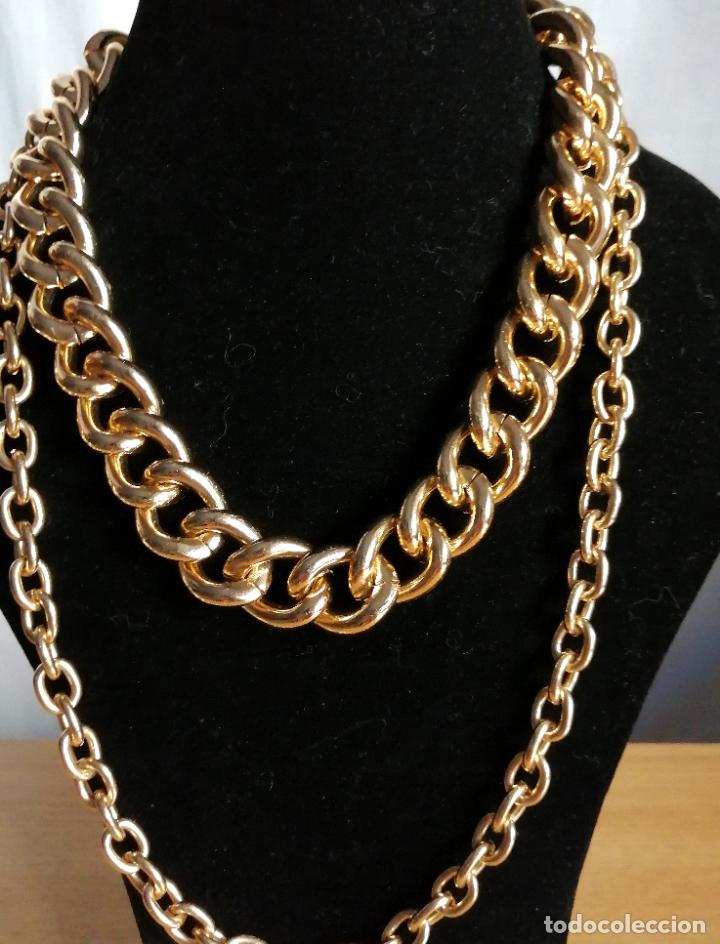 Joyeria: COLLAR MET&Aacute;LICO, DORADO. CADENAS. - Foto 5