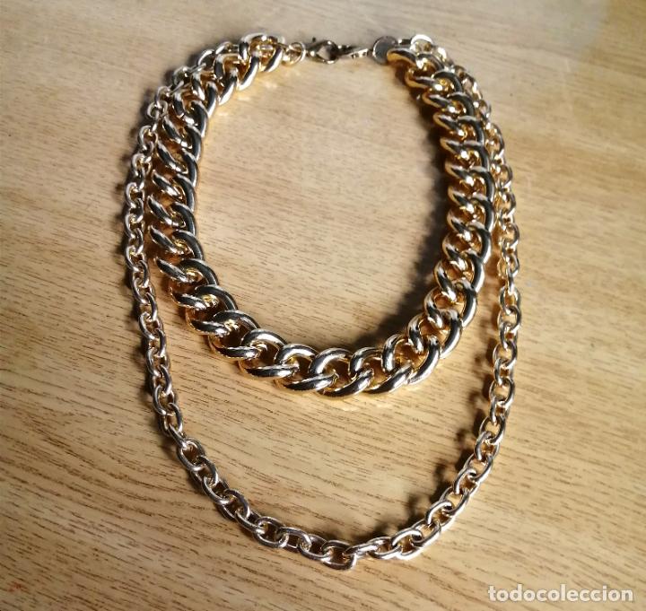 Joyeria: COLLAR MET&Aacute;LICO, DORADO. CADENAS. - Foto 7