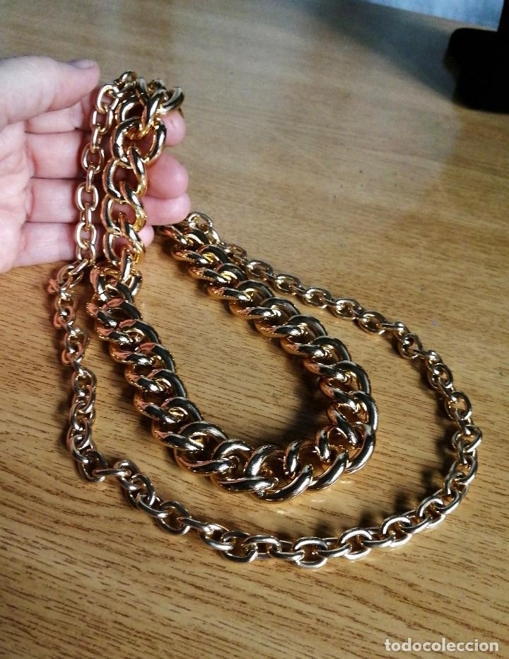 Joyeria: COLLAR MET&Aacute;LICO, DORADO. CADENAS. - Foto 8