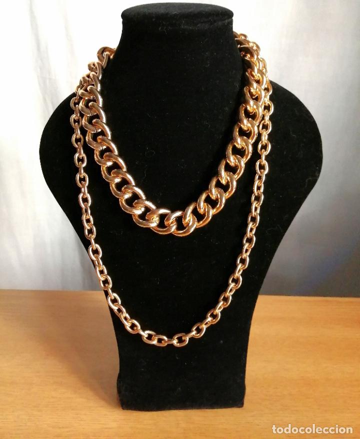 Joyeria: COLLAR MET&Aacute;LICO, DORADO. CADENAS. - Foto 1