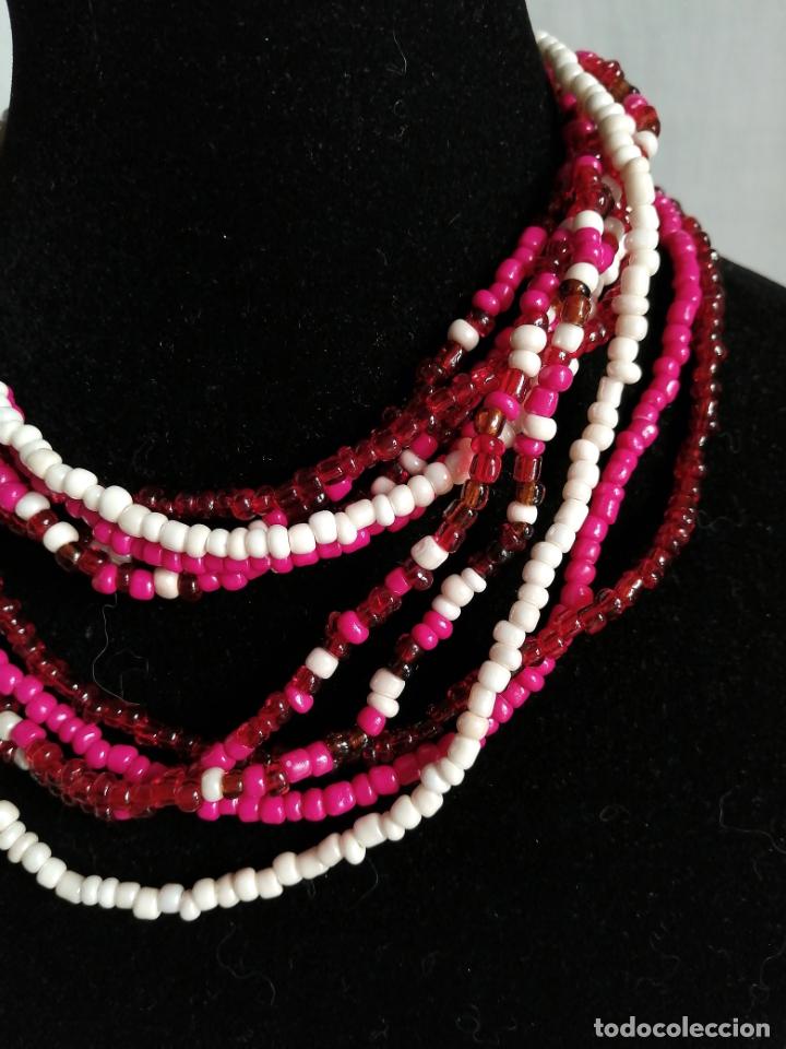 Joyeria: COLLAR LARGO CUENTAS DE CRISTAL PEQUE&Ntilde;AS. - Foto 2