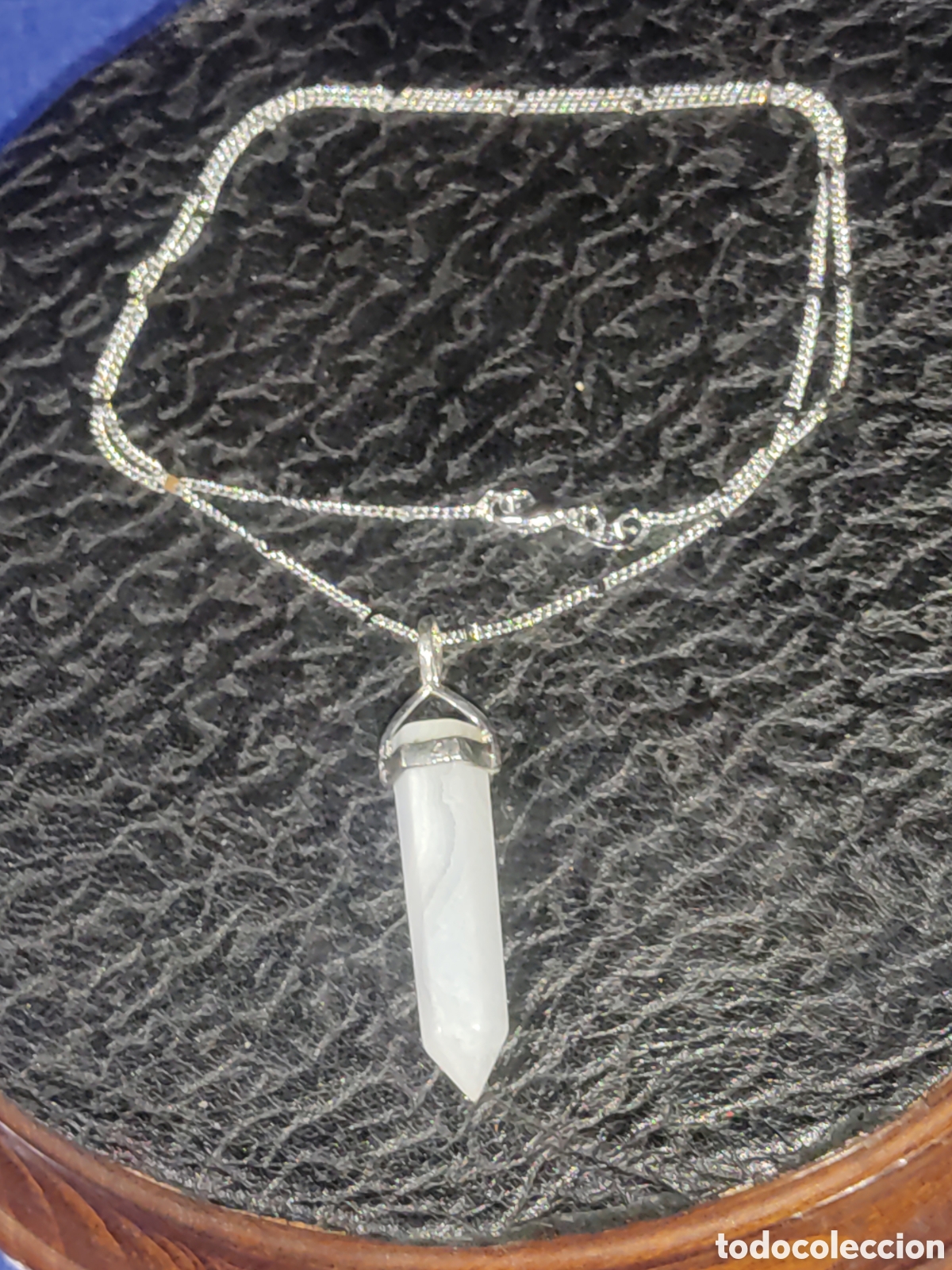 Joyeria: Colgante p&eacute;ndulo de cuarzo. - Foto 2