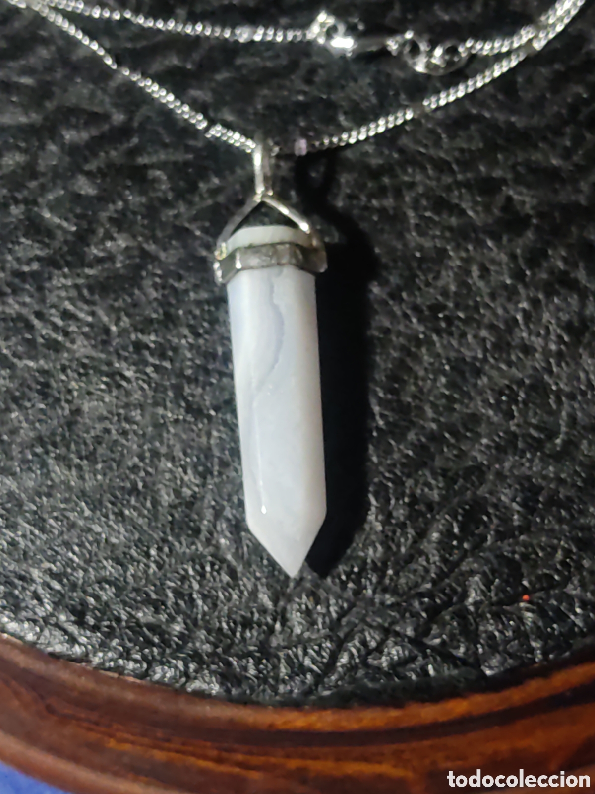 Joyeria: Colgante p&eacute;ndulo de cuarzo. - Foto 4