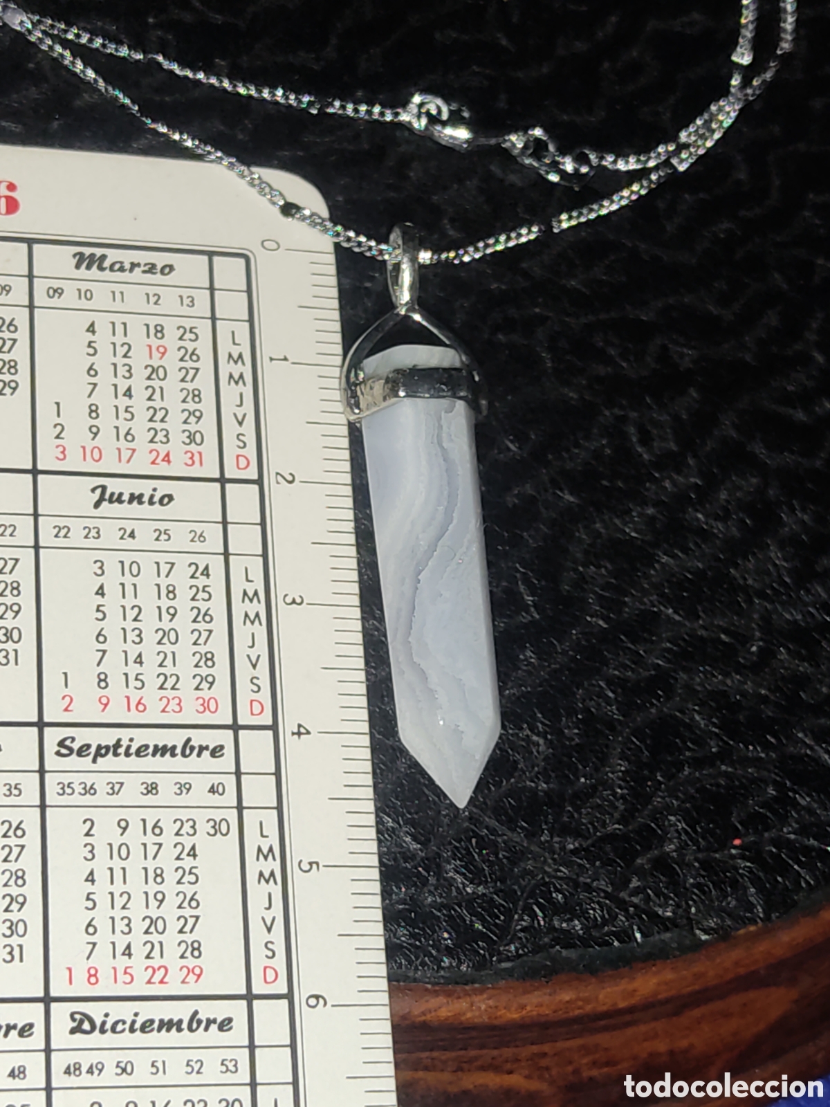 Joyeria: Colgante p&eacute;ndulo de cuarzo. - Foto 7