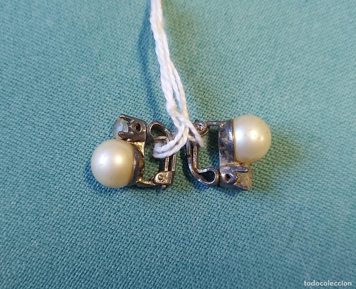 Joyeria: Pareja de pendientes antiguos - Foto 1