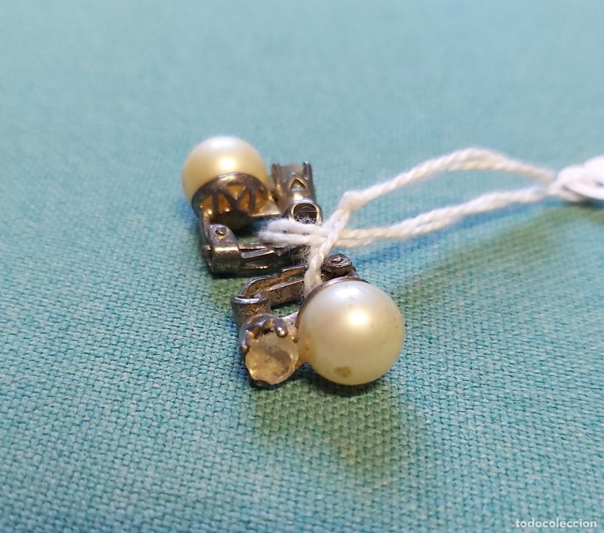 Joyeria: Pareja de pendientes antiguos - Foto 3