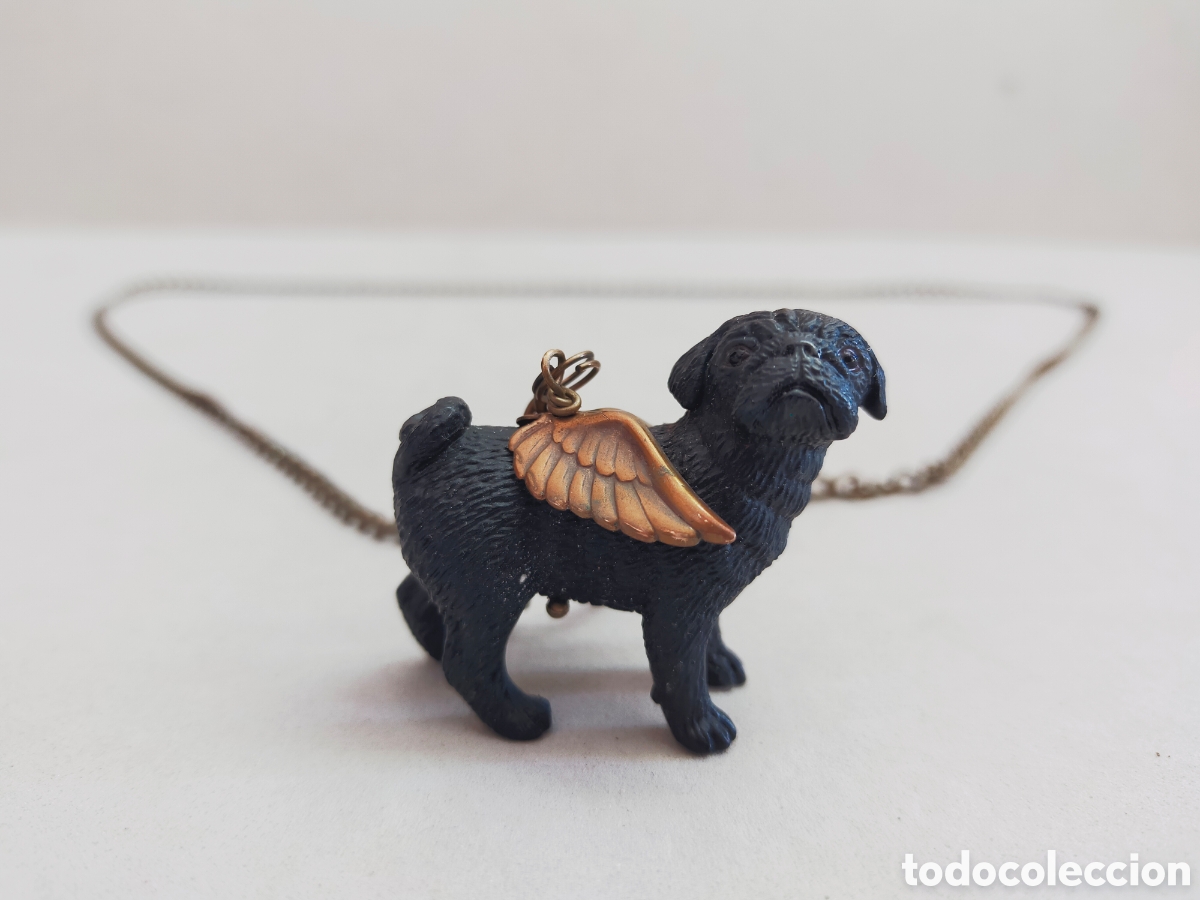 Gioielleria: COLGANTE DE PERRO ALADO CON CADENA.