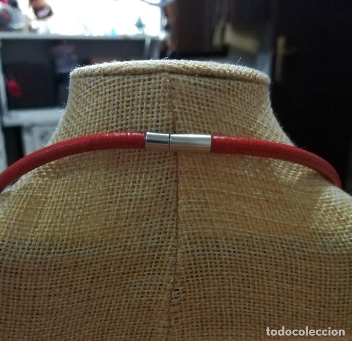 Joyeria: COLLAR CORTO, PERLAS CON CORD&Oacute;N. - Foto 3