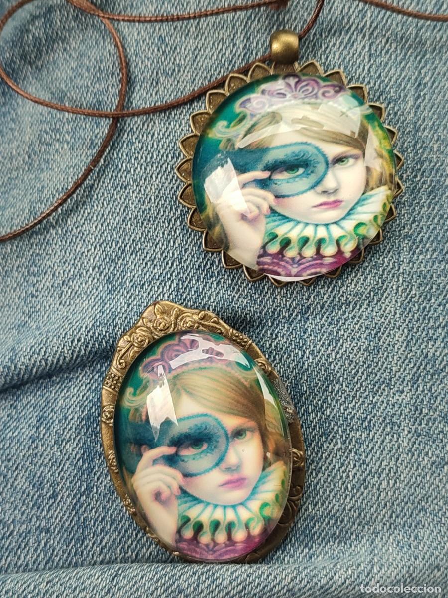 Joaillerie: Vintage Broche y colgante