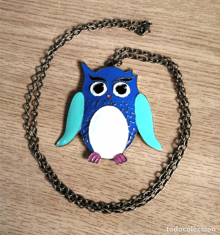 Joyeria: Collar, colgante con b&uacute;ho y cadena. - Foto 5