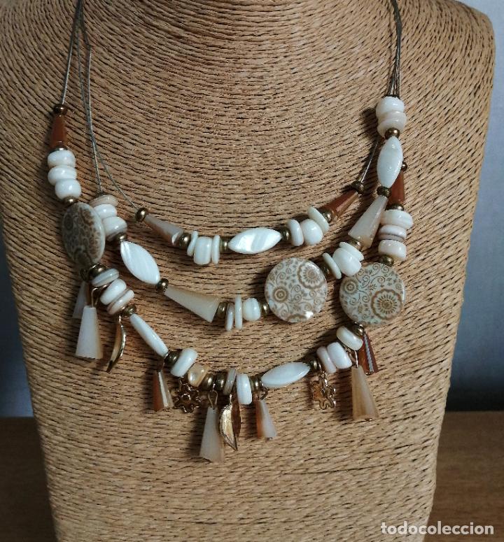 Joyeria: COLLAR DE NACAR, ESTILO &Eacute;TNICO. - Foto 1