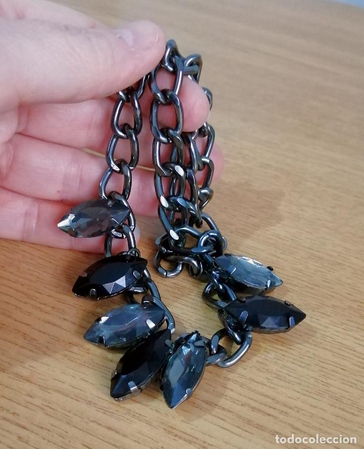 Joyeria: COLLAR NEGRO CON PEDRER&Iacute;A. - Foto 3