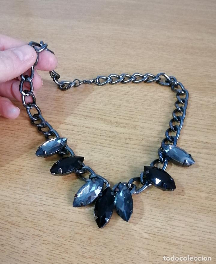 Joyeria: COLLAR NEGRO CON PEDRER&Iacute;A. - Foto 5