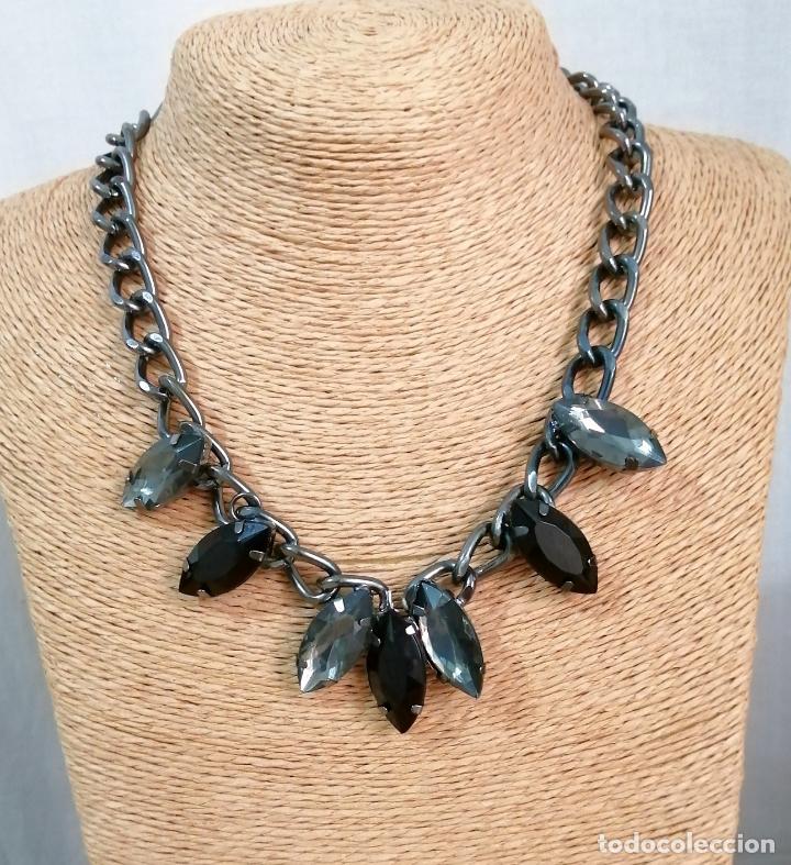 Joyeria: COLLAR NEGRO CON PEDRER&Iacute;A. - Foto 8