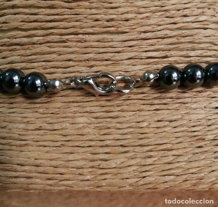 Joyeria: COLLAR HEMATITAS, SIMIL AZABACHE. - Foto 3