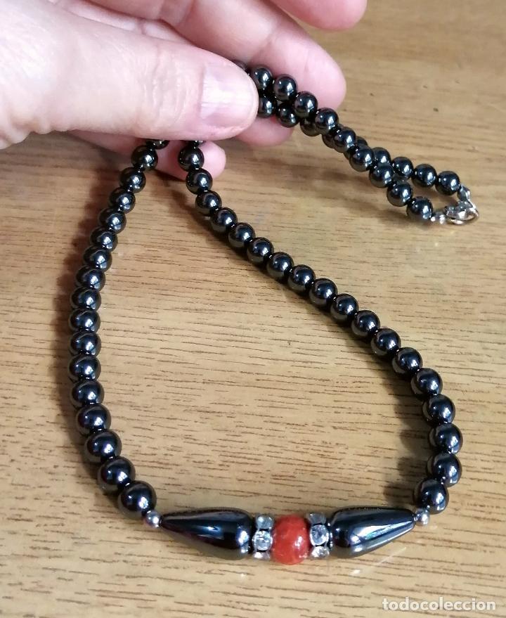 Joyeria: COLLAR HEMATITAS, SIMIL AZABACHE. - Foto 6