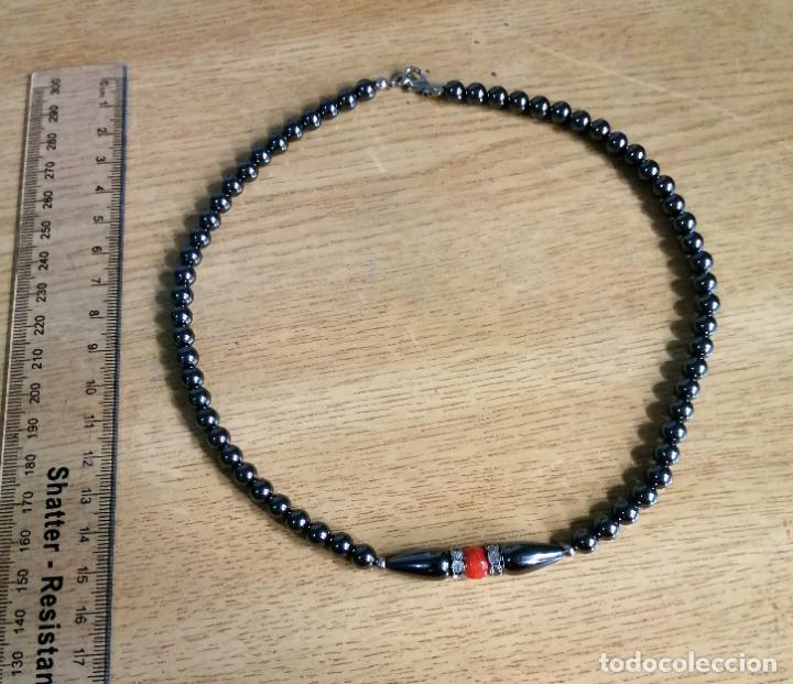Joyeria: COLLAR HEMATITAS, SIMIL AZABACHE. - Foto 7
