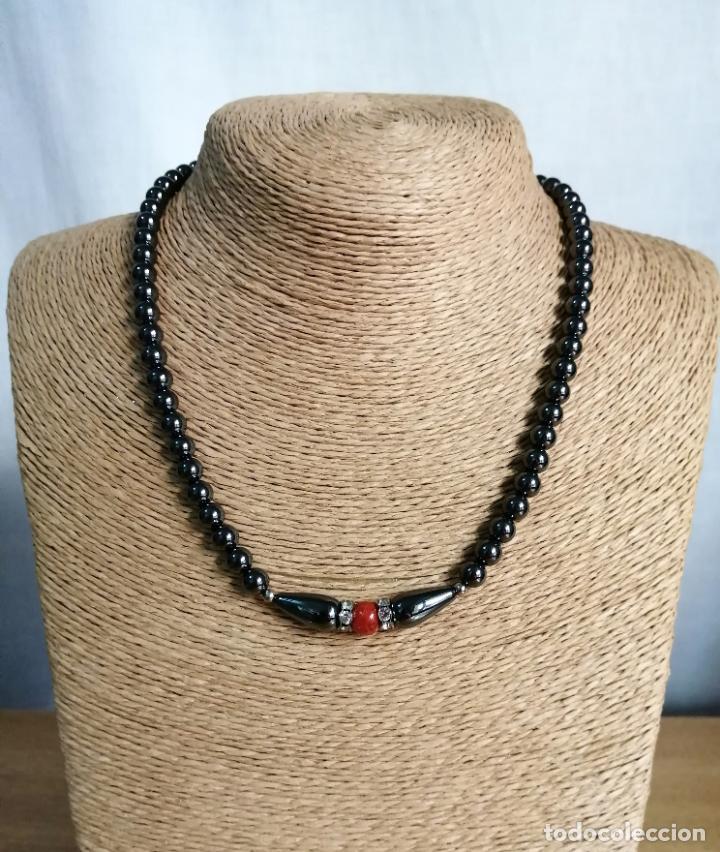 Joyeria: COLLAR HEMATITAS, SIMIL AZABACHE. - Foto 8