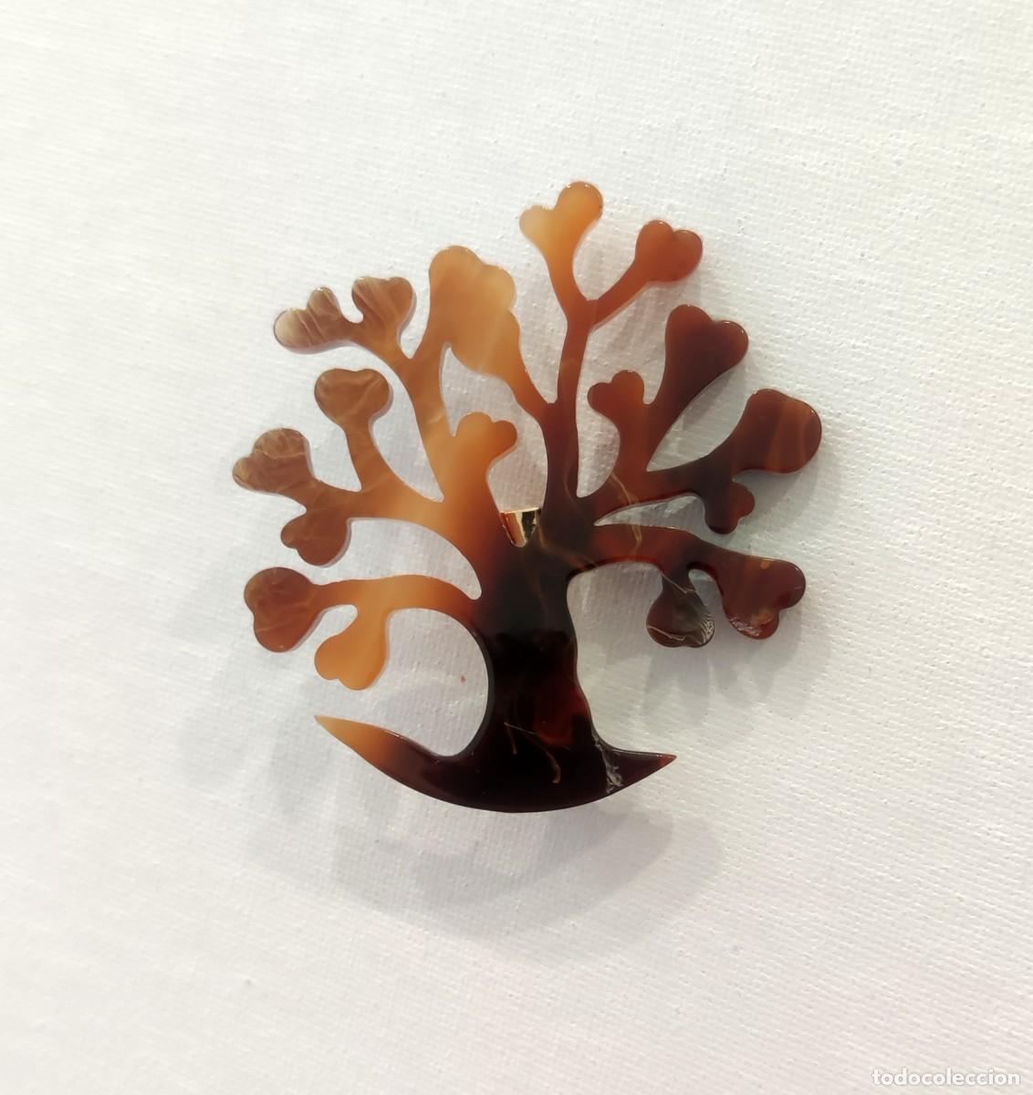 Joyeria: BROCHE DE &Aacute;RBOL DE LA VIDA REALIZADO EN PASTA. - Foto 1