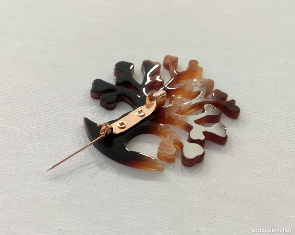 Joyeria: BROCHE DE &Aacute;RBOL DE LA VIDA REALIZADO EN PASTA. - Foto 3
