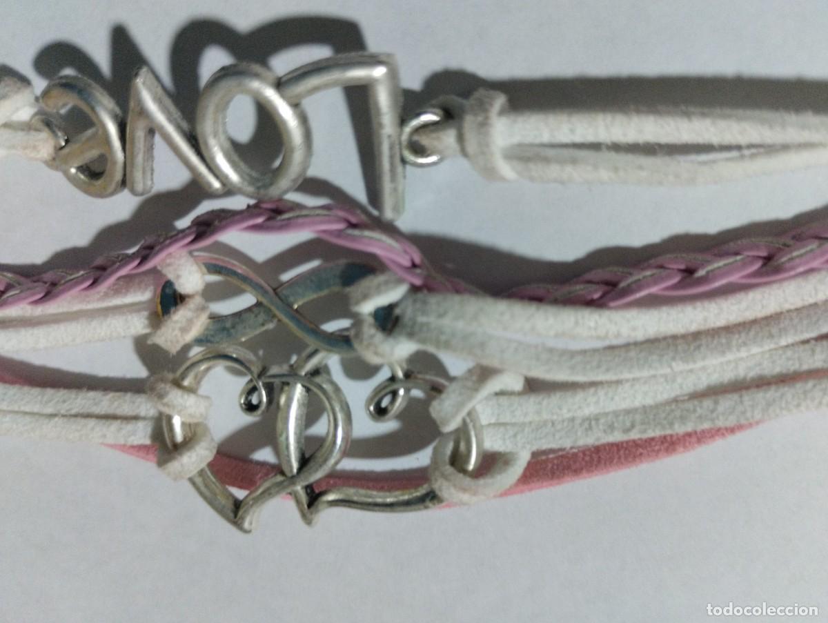 Joyeria: pulsera triple de cuero - Foto 3