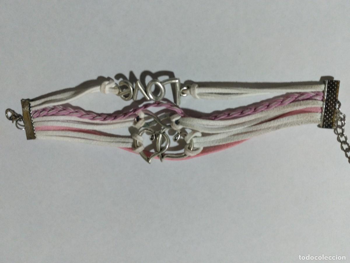 Joyeria: pulsera triple de cuero - Foto 4