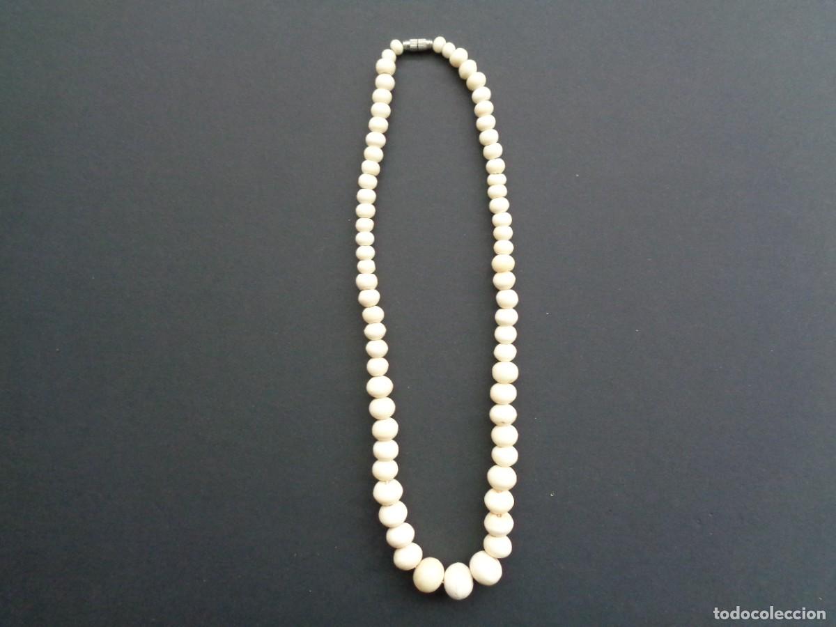 Joaillerie: ANTIGUO COLLAR DE MARFIL DE MORSA