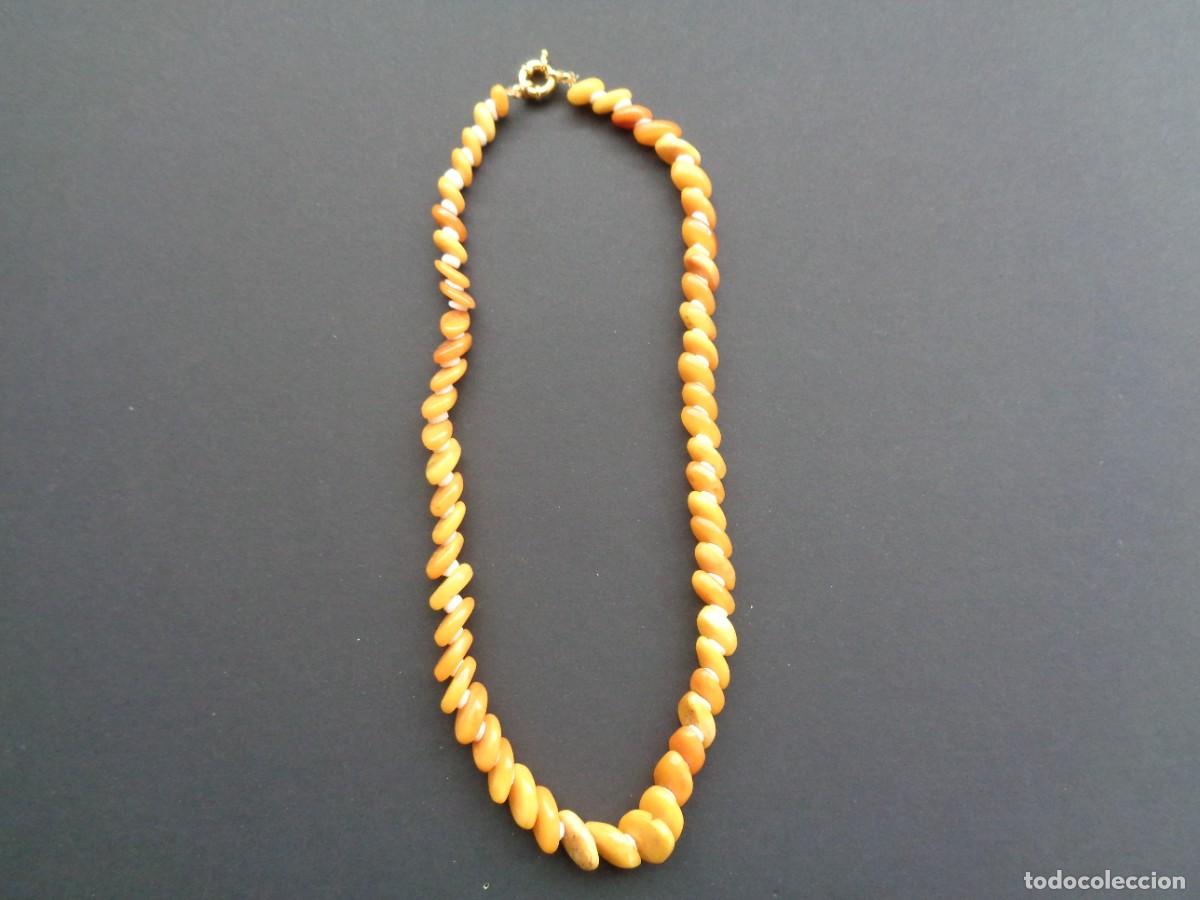 Joyeria: ANTIGUO COLLAR DE AMBAR