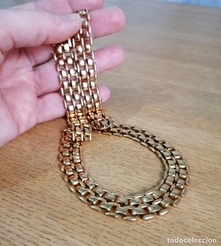 Joyeria: COLLAR CADENA DORADA, BA&Ntilde;O DE ORO. - Foto 2
