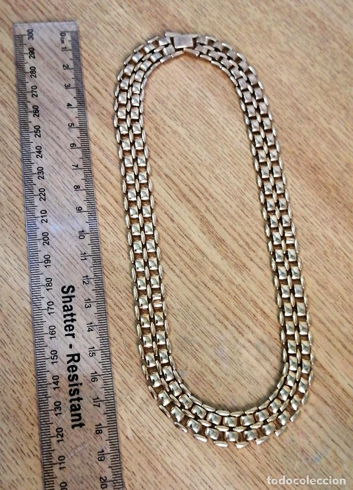 Joyeria: COLLAR CADENA DORADA, BA&Ntilde;O DE ORO. - Foto 6