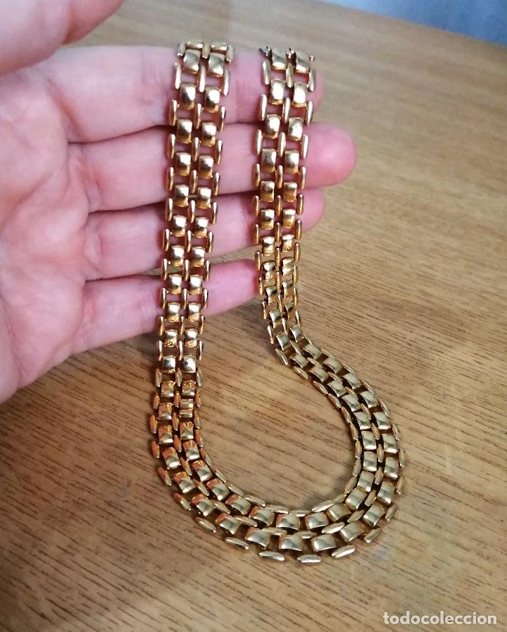 Joyeria: COLLAR CADENA DORADA, BA&Ntilde;O DE ORO. - Foto 8