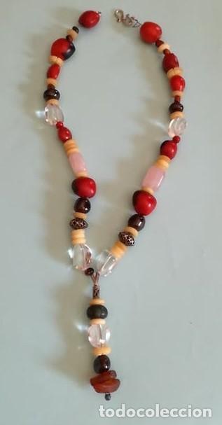 Joyeria: COLLAR VERANO. ROJO, ROSA, TRANSPARENTE, NEGRO ... - Foto 1