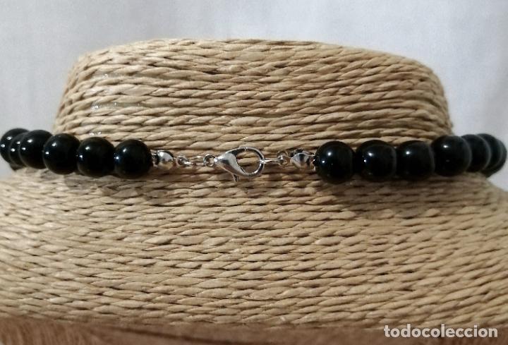 Joyeria: COLLAR, CUENTAS NEGRAS DE CRISTAL. - Foto 3