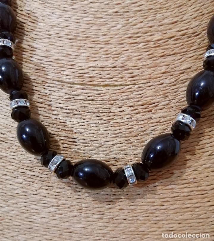 Joyeria: COLLAR, CUENTAS NEGRAS DE CRISTAL. - Foto 6