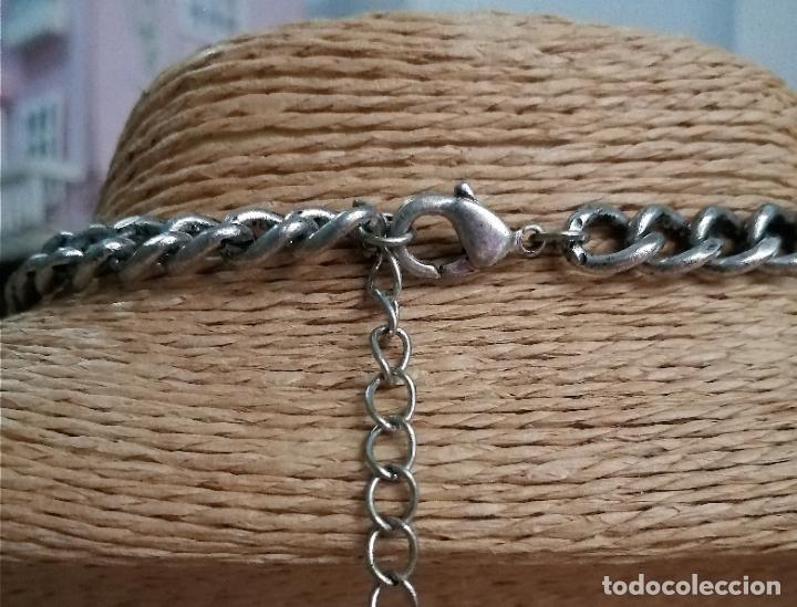 Joyeria: COLLAR CORTO PLATEADO, MET&Aacute;LICO. - Foto 3