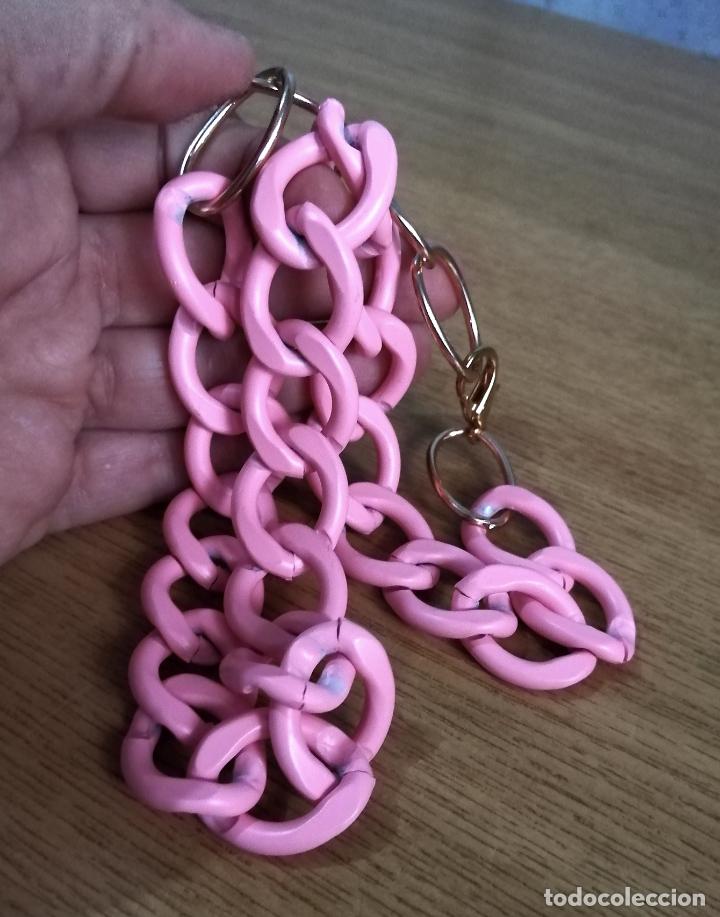Joyeria: COLLAR METALICO, LACADO ROSA. - Foto 4